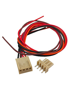 4-pin KK 254 Polarised Connector Male & Female with Wire