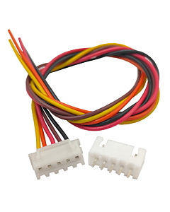 5-pin JST XH Polarised Connector Male & Female with Wire
