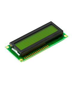 16 x 2 LCD with Green Backlight