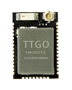 LILYGO TTGO T-Micro32 V2.0 ESP32 SMD Module (Ceramic + IPEX Antenna)