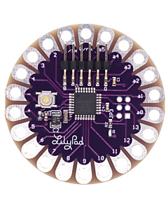 Lilypad ATmega328P Main Development Board For eTextiles & Wearables