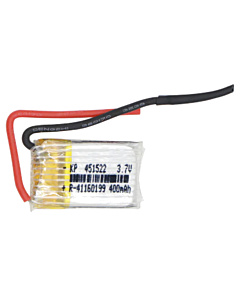 Lithium-Polymer Rechargeable LiPo Battery 3.7V 400mAH KP-451522