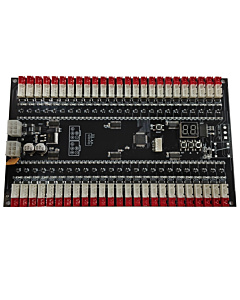 LockIT 50-Channel Lock & LED Controller Board - 12V-24V RS485 with Digital Addressing