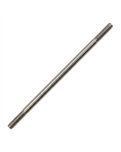 M2 Servo Linkage Rod 200mm Stainless Steel Double-Ended Threaded Push Rod
