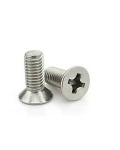 M2.5 x 8mm Countersunk Bolts Stainless Steel