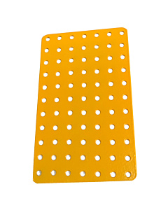 MechX Base Metal Perforated Plate With 11x7 Holes  for Robotics and DIY Building