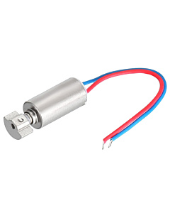 4x8mm Micro Coreless Vibration Motor - 1.5V-3V DC ERM Haptic Actuator with 20mm Wires