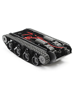Tank Robot Chassis Kit with Motors & Battery Holder Shock Absorb