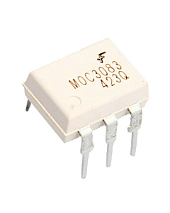 MOC3083  6 Pin Zero-Cross Triac OptoIsolator Dip IC