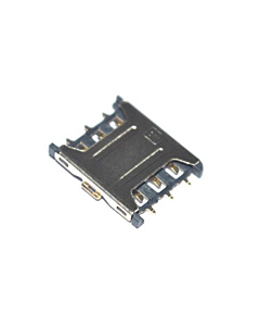Nano SIM Card Connector Holder 6 Pin SMD Type