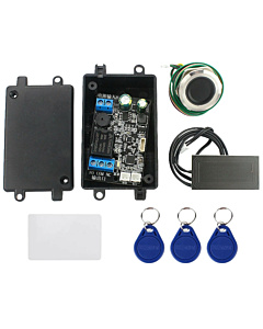 NFC Electric lock Controller with fingerprint reader IC Card  Dual channel relay module