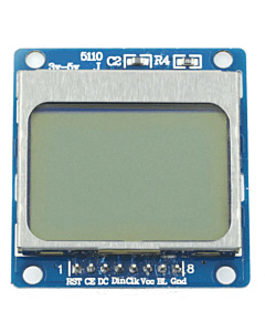 5110 LCD Display Module PCD8544 48×84 pixels matrix controller