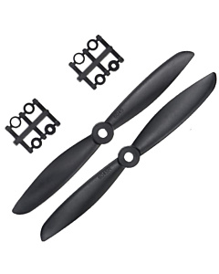 6045 (6x4.5) Forward & Reverse Propeller Set - Black (CW+CCW Pair)