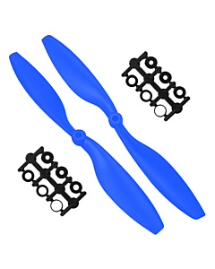 1045 Propellers Blue- 10x4.5 Inch CW+CCW for 450-size Drones 