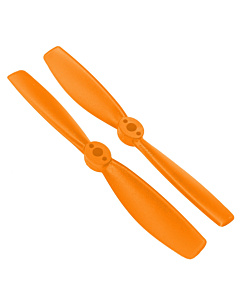 5045 Flat Head (Bullnose) Forward & Reverse Propellers - Orange(CW+CCW Pair)