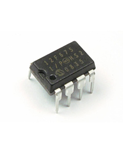 PIC12F675 8 Bit PIC Microcontroller Microchip IC