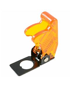 Toggle Switch Safety Cap - Transparent Yellow