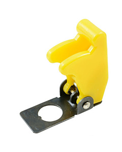 Toggle Switch Safety Cap - Yellow