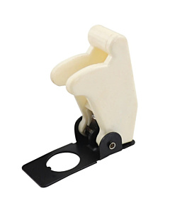Toggle Switch Safety Cap - White