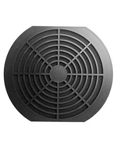 170mm Plastic Protective Grill With Filter Mesh & Guard Cover For Cooling Fan