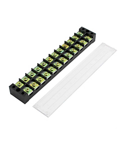 ProMax PTB-4512 Terminal Strip Barrier Block with Transparent Cover