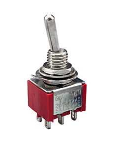ProMax Toggle Switch 2 Position MTS-223 DPDT ON-ON 6Pin
