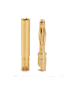 2mm Bullet Connectors Gold Plated for High Current 