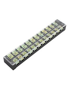 ProMax PTB-4512 Terminal Strip Barrier Block with Transparent Cover