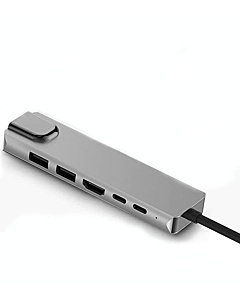 6 in 1 USB-C HDTV Multi-function Adapter