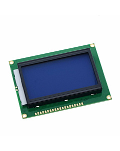 128x64 ST7920 Graphics LCD Display Blue SPI