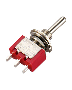 ProMax Toggle Switch 3 Position MTS-123 SPDT ON-OFF-ON 3Pin