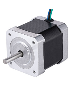 PB42HS34-0404 NEMA17 Stepper Motor With 300MM Cable, Round Shaft 1.8 degree