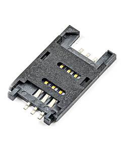 SIM Card Holder 6 Pin SMD Connector