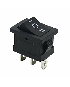 ProMax Rocker Switch SPDT Latching for DC Motor Direction Control KCD1 3-Pin