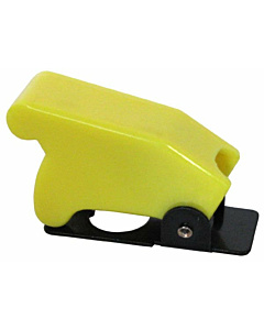 Toggle Switch Safety Cap - Yellow