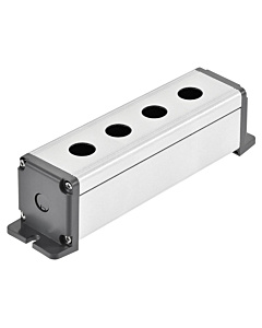 Promax 16mm 4-Hole Push Button Metal Switch Box Control Equipment Enclosure