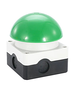 ProMax Foot Palm Switch Momentary Emergency Stop Push Button Green Mushroom Head NO NC IP67 Waterproof