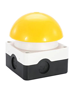 ProMax Foot Palm Switch Momentary Emergency Stop Push Button Yellow Mushroom Head NO NC IP67 Waterproof