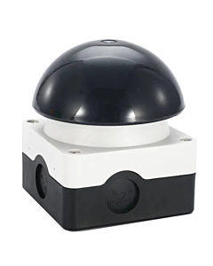 ProMax Foot Palm Switch Momentary Emergency Stop Push Button Black Mushroom Head NO NC IP67 Waterproof
