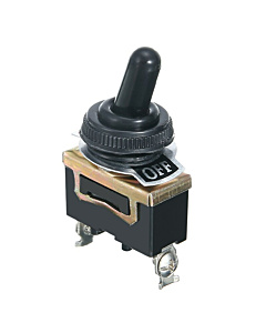 ProMax Toggle Switch Heavy Duty 15A 240V with Rubber Cap