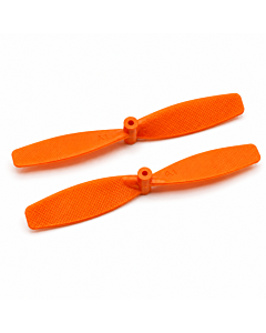 Propeller Pair for 8520 Coreless Motor 60mm with 1mm Shaft Orange