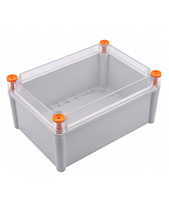 ProtechT WPE25T IP65 Waterproof Plastic Enclosure with Transparent Lid