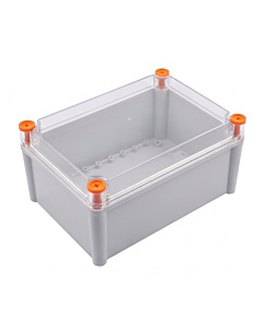 ProtechT WPE26T IP65 Waterproof Plastic Enclosure with Transparent Lid