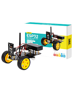 RC 2 Wheel Drive Smart Robot Car With Wifi ESP32 Camera IoT Unassembled DIY Kit