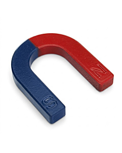 40mm Red Blue U-Shape Horseshoe Magnet