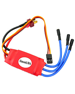 Simonk 30A Brushless ESC for F330 F450 F550 Drones - Pre-soldered Connectors