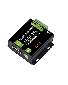 Waveshare Industrial USB to RS232/485/TTL Isolated Converter (B) for Industrial Automation
