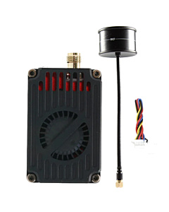 RUSHFPV 1.3G 4W Image Transmission V2 - 16CH Extreme Long Range VTX with Centrifugal Cooling