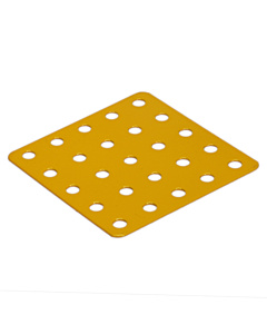 MechX Base Metal Perforated Plate With 5x5 Holes  for Robotics and DIY Building