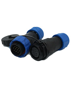 SD20 10PIN 5A Waterproof Cable Mount Aviation Connector  Male Plug Female Socket IP68